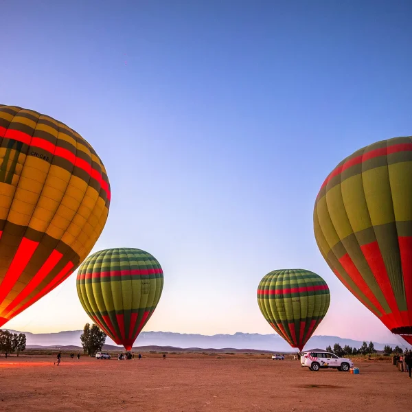Hot air balloon marrakech